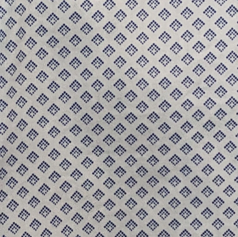 Ted Baker Men's, Navy Patterned Casual Button Down Long Sleeve Shirt, Size 3 - Picture 4 of 8